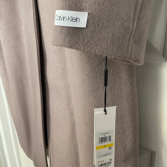 NWT! Calvin Klein Coat in color Thistle in size Medium - Picture 2 of 3